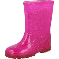 Beck Mädchen glitter Gummistiefel, Pink, 20 EU