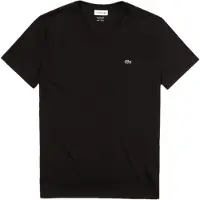 Lacoste T-Shirt TH6710 Schwarz Regular Fit 46