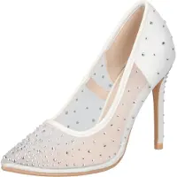 Buffalo Kleo-Hochzeitsschuhe Damen Pumps in Weiß, Größe 40