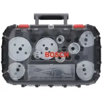 Bosch Progressor Holz+metall-lochsägen-set 11 Einheiten