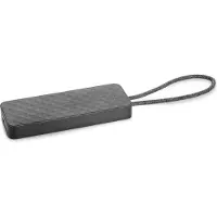 HP USB-C Mini-Dockingstation, Kabelgebunden, USB 3.2 Gen 1 (3.1 Gen 1) Type-C, 10,100,1000 Mbit/s, Schwarz, China,