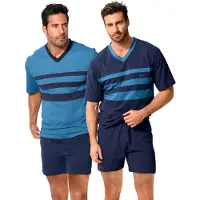 Le jogger Pyjama in blau, marine | Gr.: 52/54