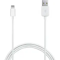 Puro 1.0m Lightning - USB 2.0, 1 m, Lightning, USB A, Weiß, Apple iPhone 5/5S/5C, iPad Mini, iPad 4, iPod Touch 5, iPod Nano 7, 1 Stück(e)