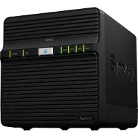 Synology Disk Station DS420j - NAS-Server - 4 Schächte - RAID 0, 1, 5, 6, 10, JBOD - RAM 1 GB - Gigabit Ethernet