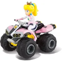 Carrera RC Mario Kart, Peach - Quad Ferngesteuertes Auto, LiFePo4-Akku, ab 6 Jahren