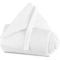 Babybay Nestchen Piqué für Beistellbett Maxi, grau