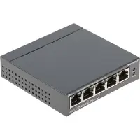 TP-LINK 5-Port-Gigabit-Desktop-Switch mit 4-Port-PoE+, Unmanaged, Gigabit Ethernet (10/100/1000), Power over Ethernet (PoE), Wandmontage