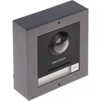 Hikvision Digital Technology DS-KD8003-IME1/Surface, Schwarz, Grau, IP65, Schnelles Ethernet, 10,100 Mbit/s, TCP/IP, RTSP, IEEE 802.3af
