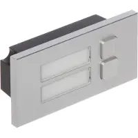 Dahua DHI-VTO4202F-MB2 - Zwei-Tasten-Modul - Silber
