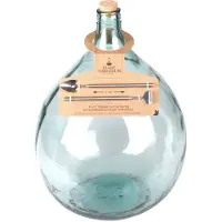 Esschert Design Terrarium Flasche 35 Liter Set Glas Pflanzen Gewächs Haus Deko