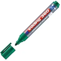 Edding Whiteboard Marker 360, Rundspitze, 10 Stück, grün