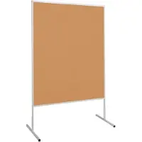 MAUL Moderationstafel Maulstandard, Oberfläche Filz, Kork o. Papier, mobil, Kork