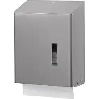 Ophardt hygiene SanTRAL HSU 31 Papierhandtuchspender 1417719 , Edelstahl, geschliffen, Edelstahlentnahme, E