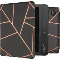 IMoshion Design Slim Hard Case Sleepcover mit Stand für das Tolino Vision 5 - Black Graphic