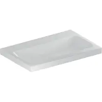 Geberit Aufsatzwaschtisch iCon 75x48cm, o HL, o Ü, f Arb.Pl., w K-Tect
