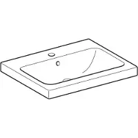Geberit 501834001 iCon Light Waschtisch 60x48cm