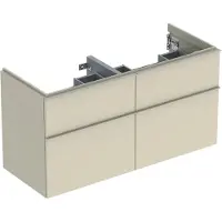 Geberit 502.309.JL.1, Grau, Sand, 4 Schublade(n), 1184 mm, 476 mm, 615 mm