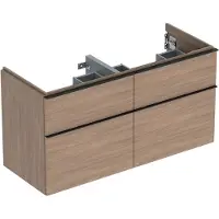 Geberit 502.309.JH.1, Grau, Holz, 4 Schublade(n), 1184 mm, 476 mm, 615 mm