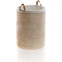 DECOR WALTHER Wäschekorb Basket Rattan Hell
