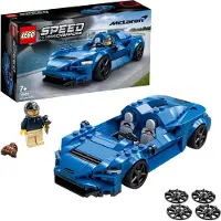 LEGO 76902 Speed Champions McLaren Elva Rennwagen, Spielzeugauto, Modellauto zum selber Bauen
