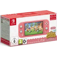 Nintendo Switch Lite (Coral) Animal Crossing: New Horizons Pack + NSO 3 months (Limited), Switch Lite, NVIDIA Custom Tegra, Koralle, Analog / Digital, Home button, Power-Taste, Tasten