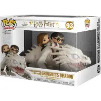 Funko POP! Harry Potter Gringotts Drache Mit Harry Ron Und Hermine Figur