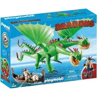 Playmobil 9458 Dragons Raffnuss und Taffnuss mit Kotz und Würg