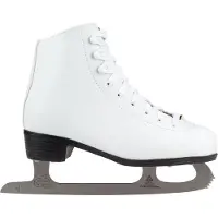 Nijdam Eiskunstlauf Schlittschuhe Classic Damen, Weiß, 35