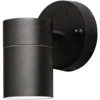 Konstsmide Modena schwarz lackiertes Aluminium, klares Glas, Reflektor 7572-750