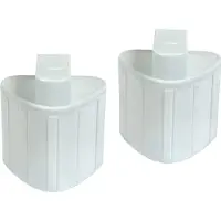 Tefal XD9070, Anti-Kalk-Kartusche für Bügeleisen, Weiß, Einfarbig, 110 mm, 120 mm, 80 mm