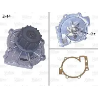 Valeo Wasserpumpe [Hersteller-Nr. 506853] für Volvo