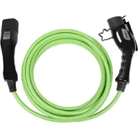 Blaupunkt 0270002 Ladekabel Elektrofahrzeug IP54 4kW 32A Ladekupplung Typ 2 Ladestecker Typ 1 für FIAT 500 (312) für FORD FOCUS III C-Max II