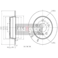 MAXGEAR Bremsscheibe 19-1225