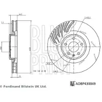 Blue Print Bremsscheibe ADBP430049