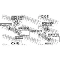 FEBEST Lagerung, Lenker MZAB-CXBR