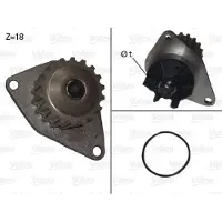 Valeo Wasserpumpe Motorkühlung 506721 für Peugeot Citroën 206 SW C3 I 307 C4