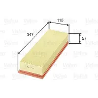 Valeo Luftfilter 585098 für Renault Jeep Trafic Master I Cj5 - Cj8