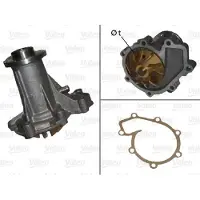 Valeo Kühlmittelpumpe Wasserpumpe passend für MERCEDES-BENZ Stufenheck (W124) 506671