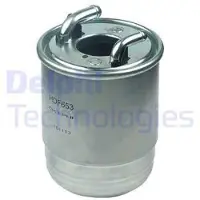 Delphi Kraftstofffilter HDF653 passend für MERCEDES-BENZ SPRINTER 3,5-t Kasten (906) Leitungsfilter