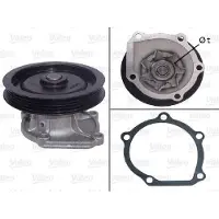 Valeo Kühlmittelpumpe Wasserpumpe für TOYOTA STARLET (EP91) 506610