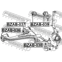 FEBEST Lagerung, Lenker BZAB-037