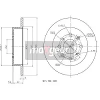 MAXGEAR Bremsscheibe 19-0922