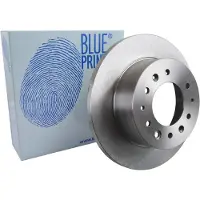 Blue Print Bremsscheibe ADG043238 hinten, voll, 1 Stück