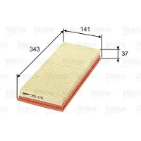 Valeo Luftfilter 585376