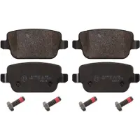 Febi Bremsbelagsatz, Scheibenbremse 16642 Hinterachse für FORD VOLVO LAND ROVER