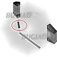 BUGIAD Ladeluftschlauch [Hersteller-Nr. 86642] für Audi