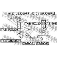 FEBEST 0123-Grj200Fl