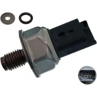Febi 45187 Kraftstoffdrucksensor passend für PEUGEOT 207 (WA, WC) 206 Schrägheck (2A/C) 206 CC (2D) 207 CC (WD) für TOYOTA AYGO (WNB1, KGB1)