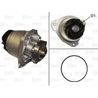 Valeo Kühlmittelpumpe Wasserpumpe für VW Golf IV Schrägheck (1J1) 506587