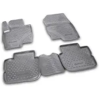 Novline Gummimatten Passgenaue Fußmatten MITS Colt 3D-11/2008-4tlg